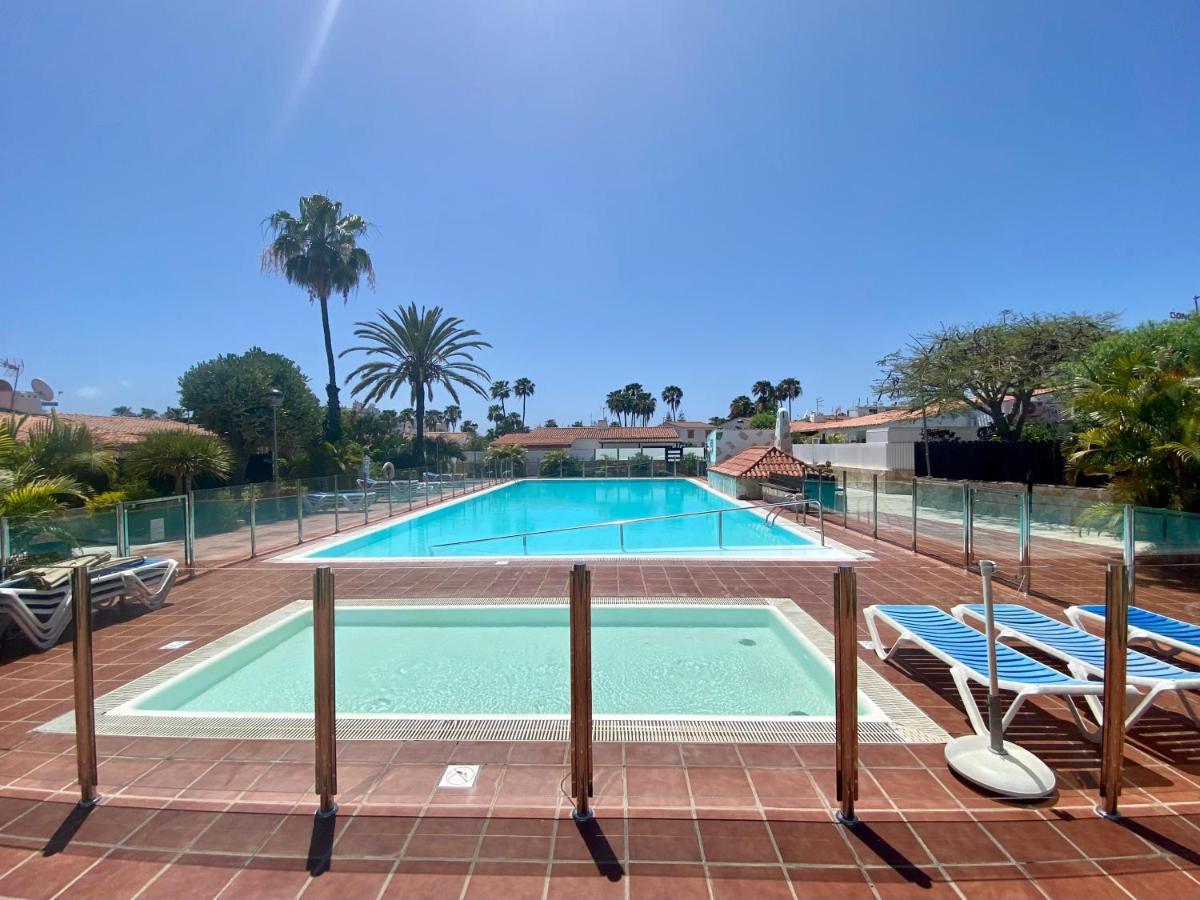 Renovated Nice Private Bungalow Playa del Ingles  Bagian luar foto