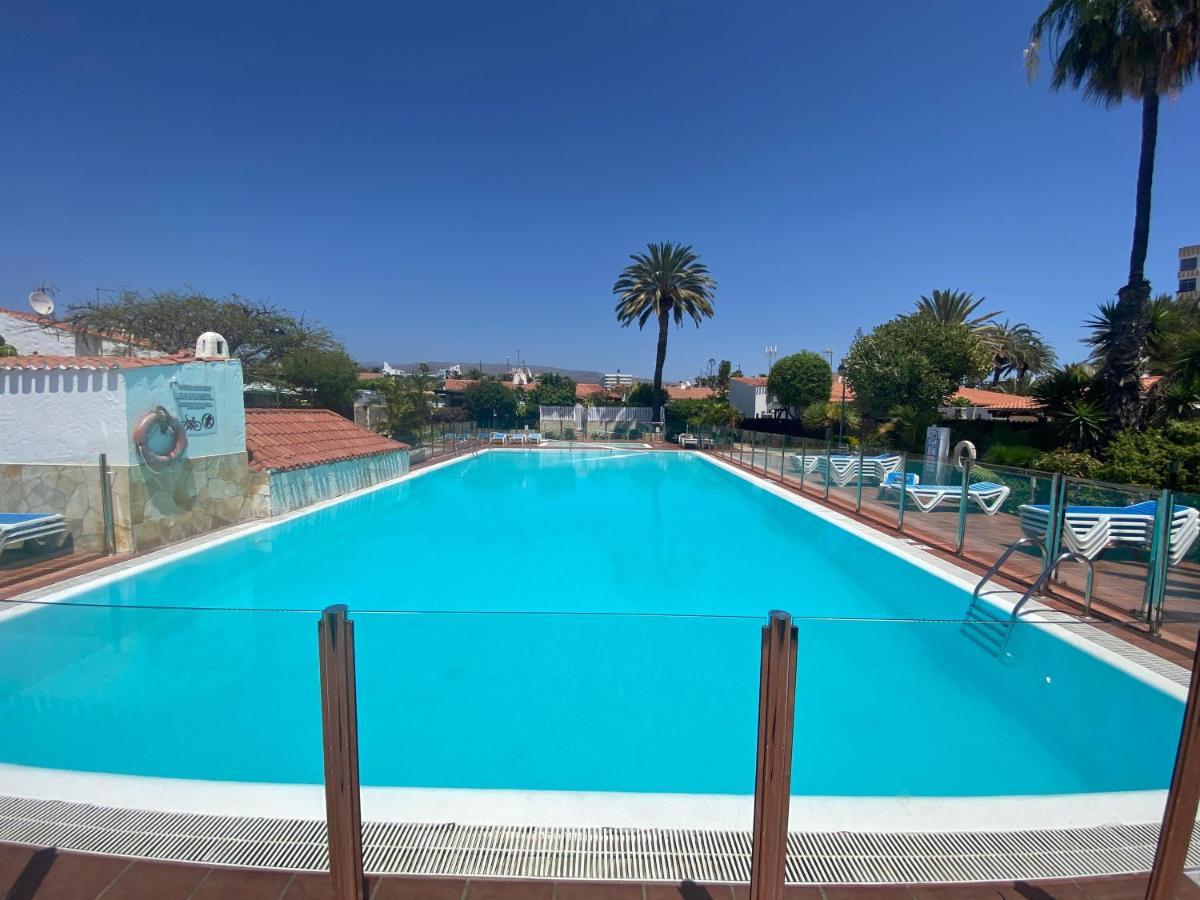 Renovated Nice Private Bungalow Playa del Ingles  Bagian luar foto