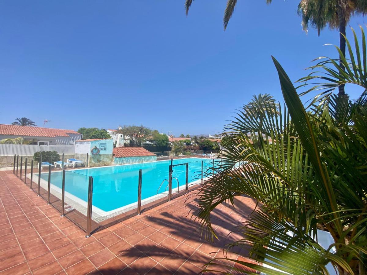 Renovated Nice Private Bungalow Playa del Ingles  Bagian luar foto